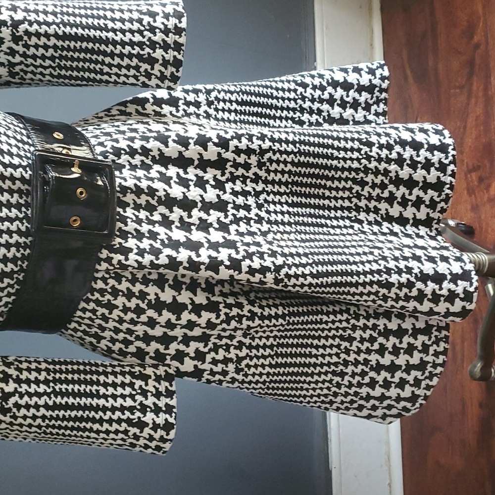Eliza J jacquard fit and flare knit dress size 8 - Picture 4 of 13